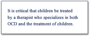 Child / Adolescent OCD treatment