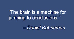 OCD is Fake News: The brain is a machine for jumping to conclusions.