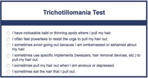 Trichotillomania Test